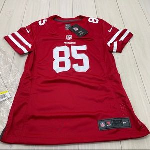 NIKE SF 49ers George Kittle #85 Jersey Red women S